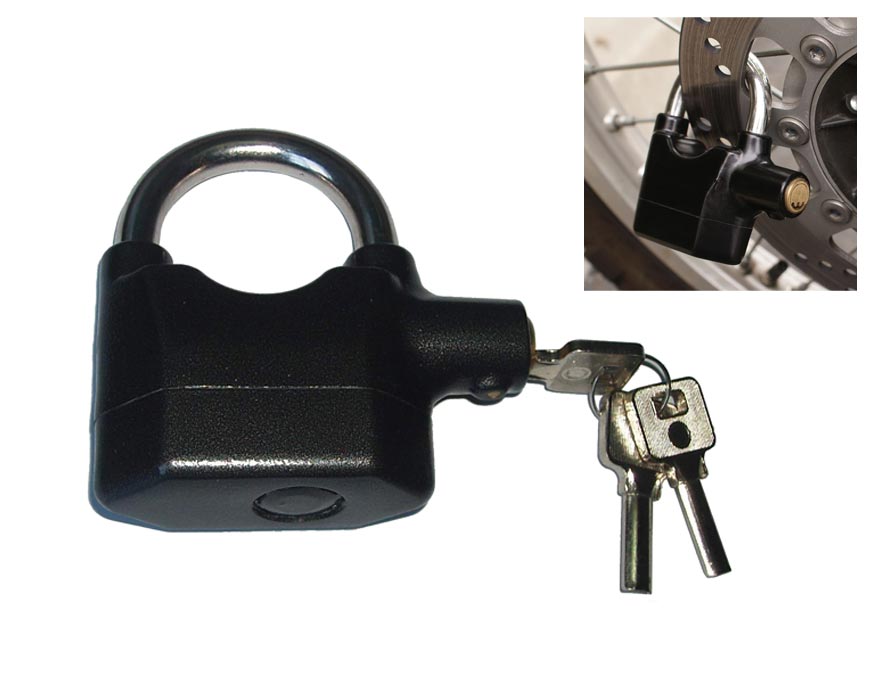 Alarm Siren Padlock